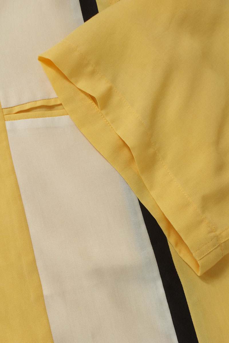 WACKO MARIA Three-Tone Open Collar Shirt Multi Size M