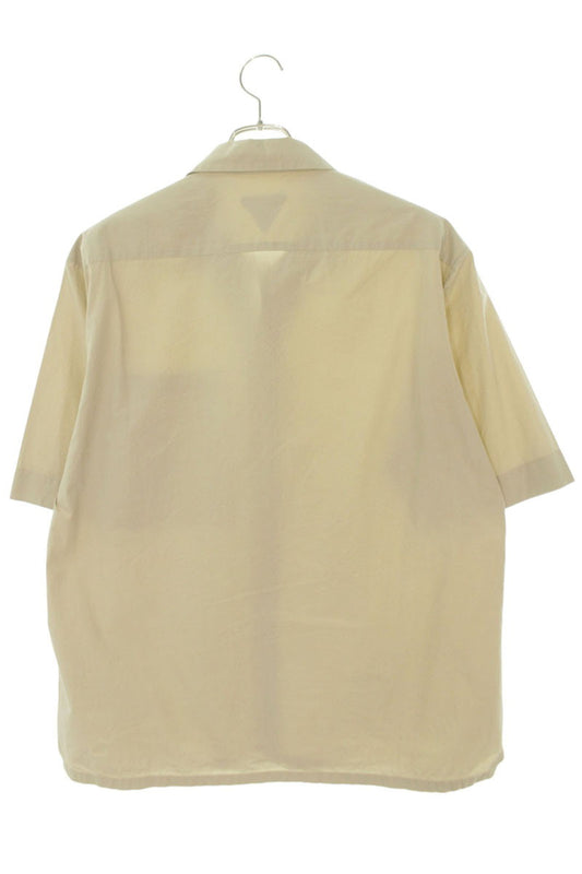 BOTTEGA VENETA 20SS Cotton Short Sleeve Shirt Beige Size XXL