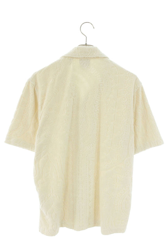 KITH Off-White Terry Cloth S/S Shirt Size S