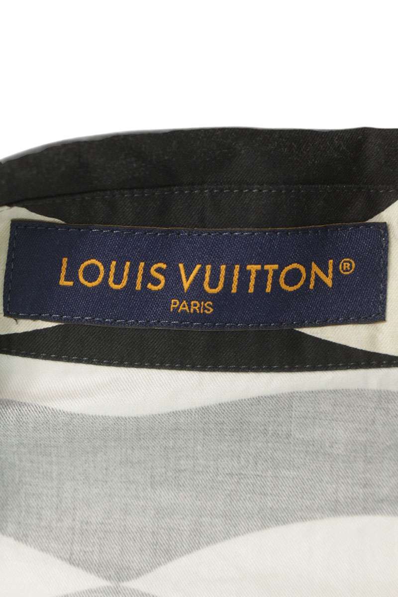 LOUISVUITTON 24AW Print Cotton S/S Shirt Size L