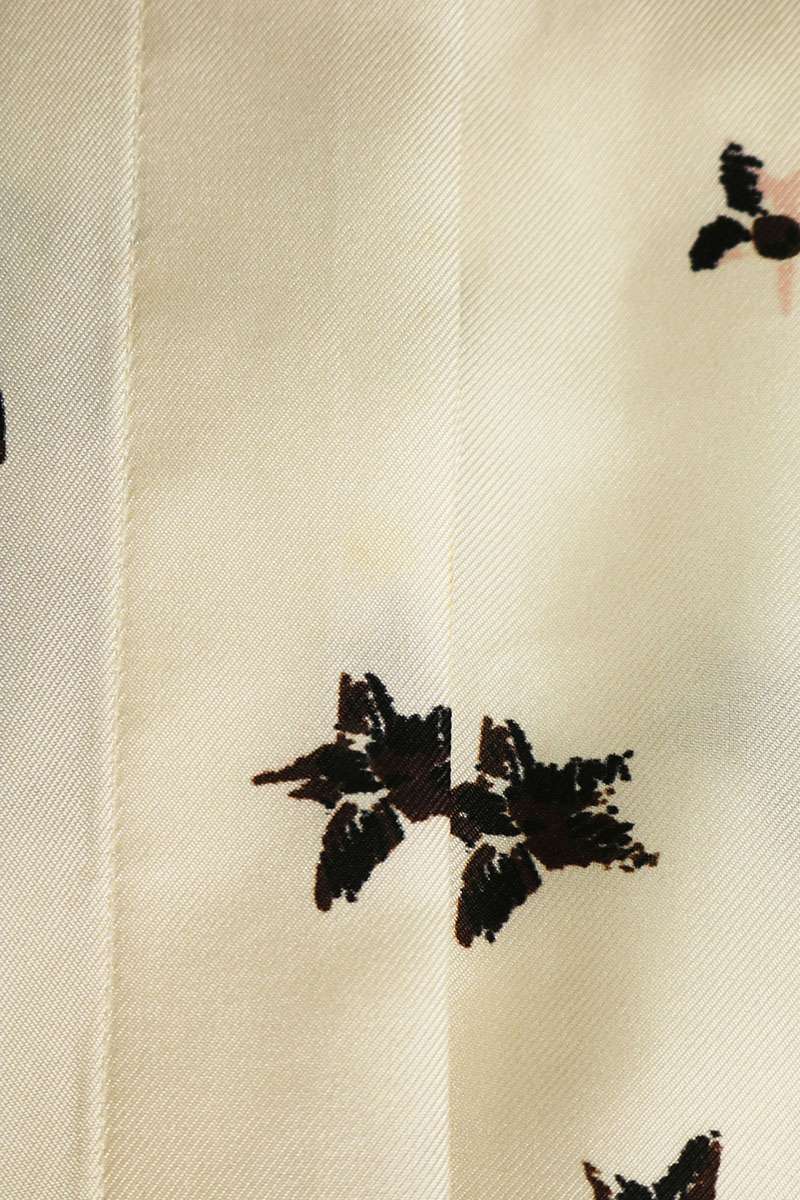FENDI Multi Silk All-Over Pattern Shirt Size L