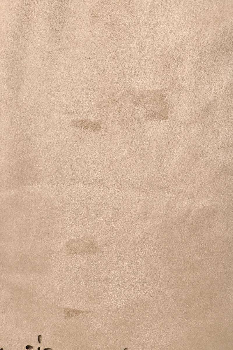 KITH 24SS Isaac Microsuede Buttondown Brown Shirt Size XXL