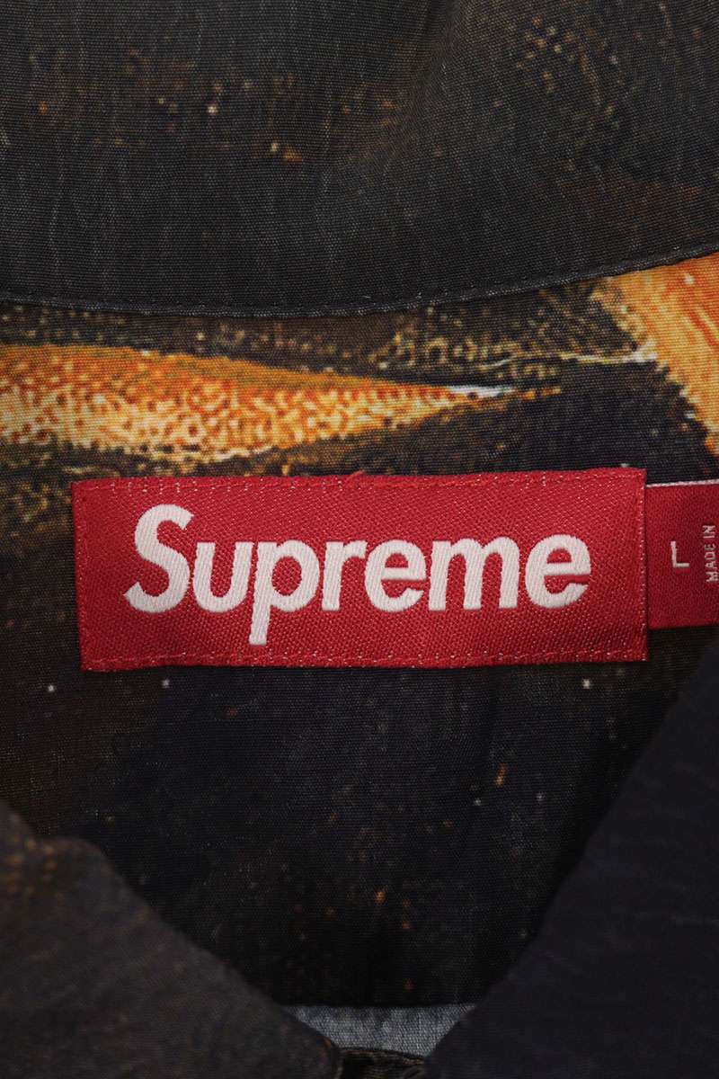 SUPREME Ernie Barnes S S Shirt All-over Viscose Multi Size L