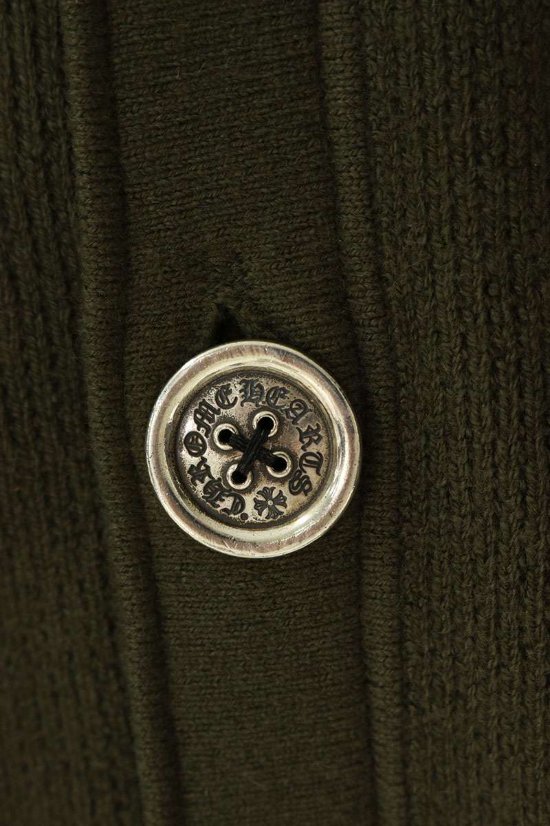Chrome Hearts Chest Vine Dagger Cashmere Knit Size L