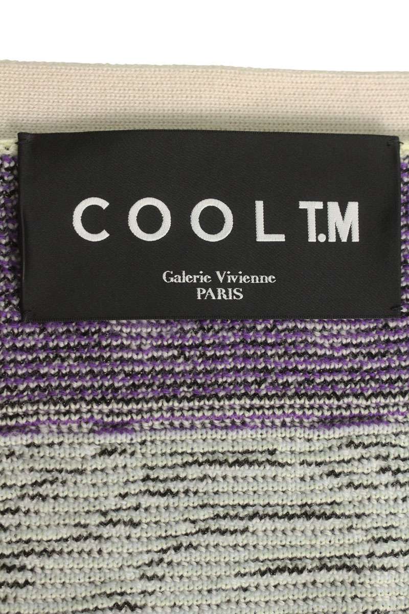 COOL TM Multi-Pattern Wool Blend Cardigan Multi Size S
