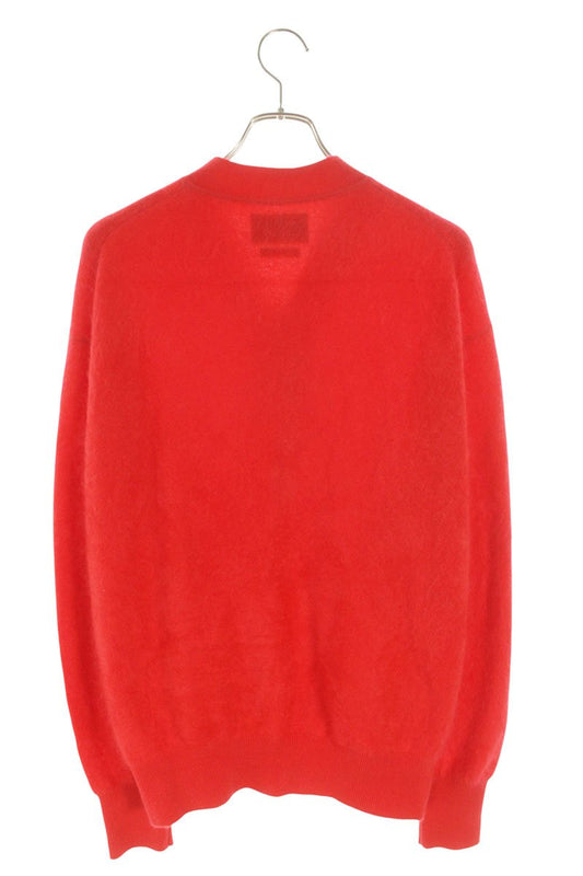 YOKE 24FW Cashmere Cardigan Red Size 3