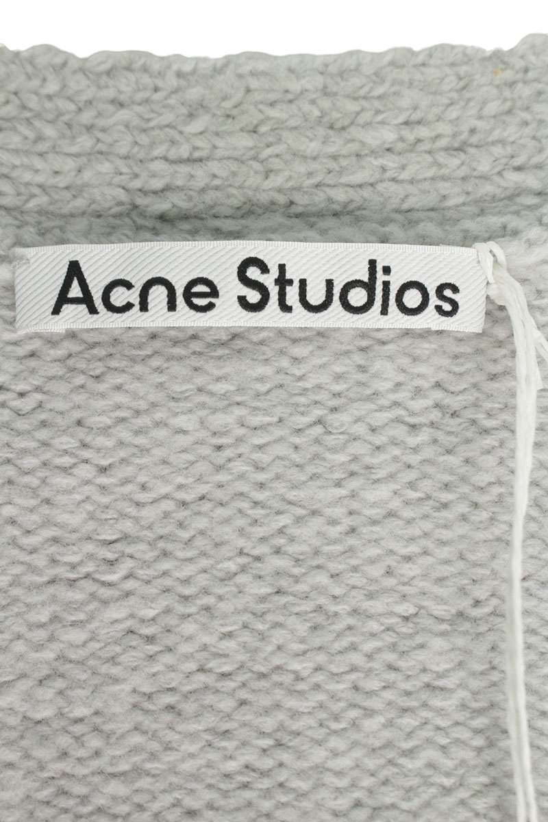 ACNE STUDIOS Blend Wool Cardigan Gray Size M