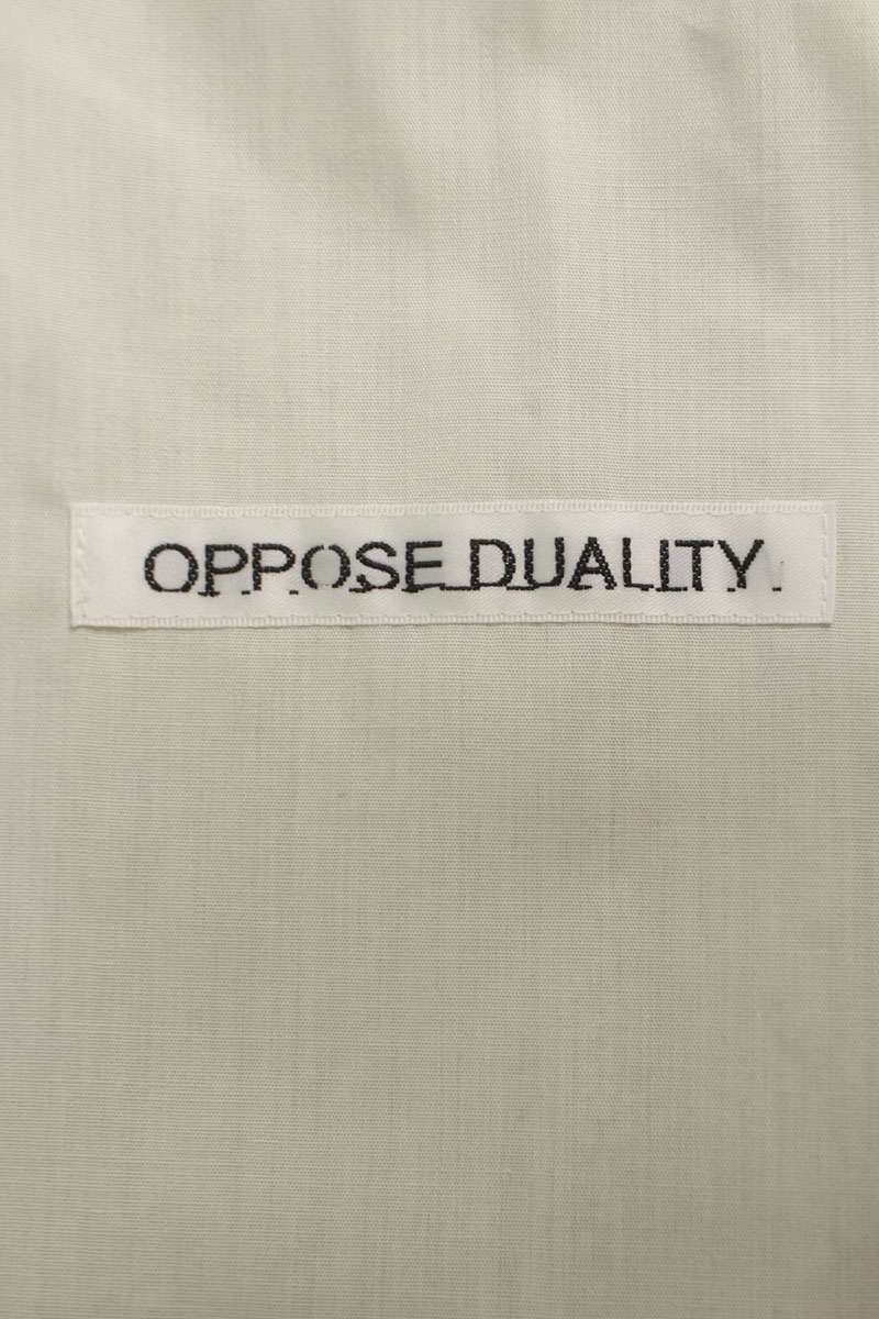 OPPOSE DUALITY 25SS Gray V.O.F Exclusive Tweed Size M