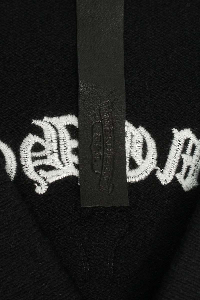 Chrome Hearts SAILIN ON Cardigan Cross Leather Size L