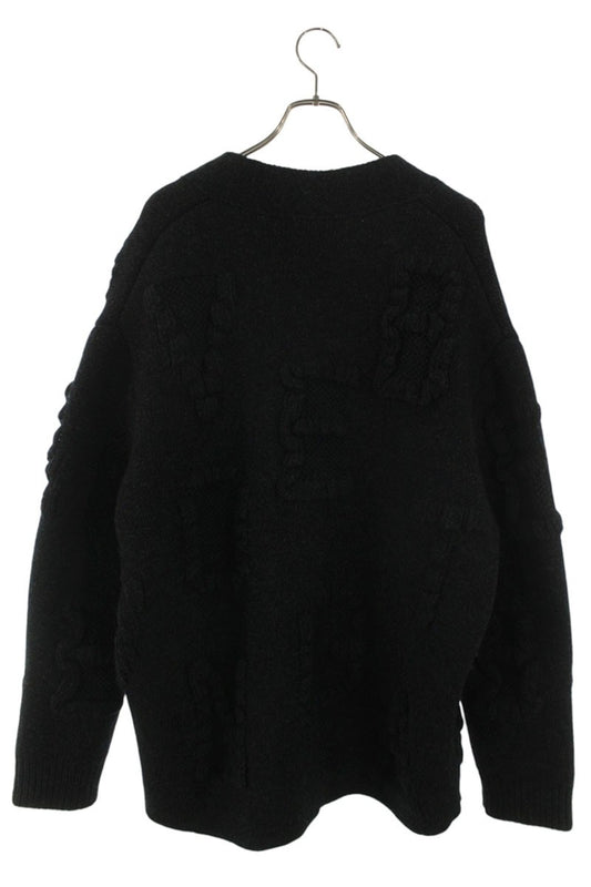 BOTTEGA VENETA Wool Cardigan Gray Size M