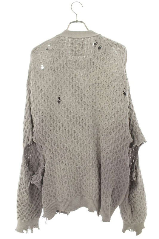 MIHARAYASUHIRO Faded Cotton Cardigan Purple Size M
