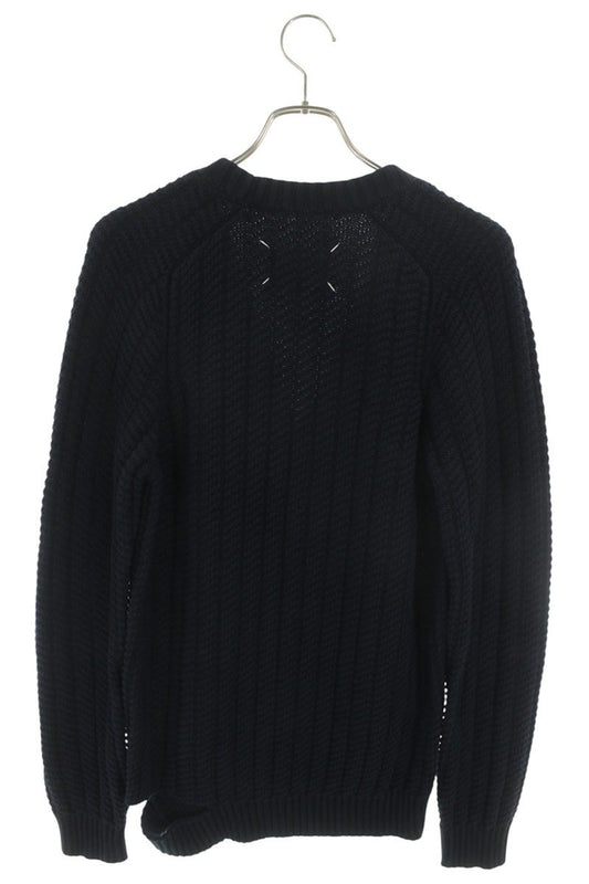 Maison Martin Margiela Distressed Cable Knit Cotton Size S