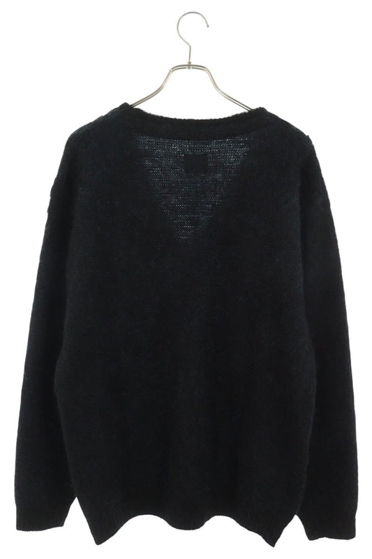 Needles Papillon Embroidered Mohair Cardigan Black Size L