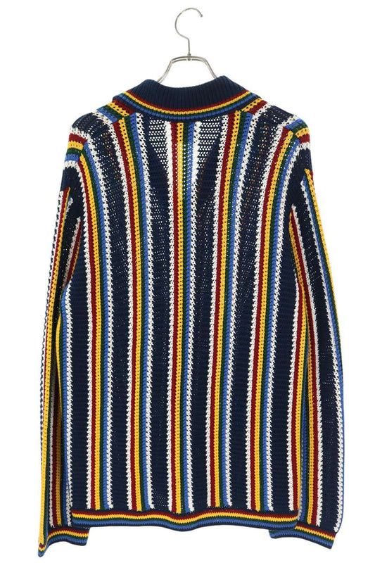 CASABLANCA Crochet Knit Cardigan Multi Size M