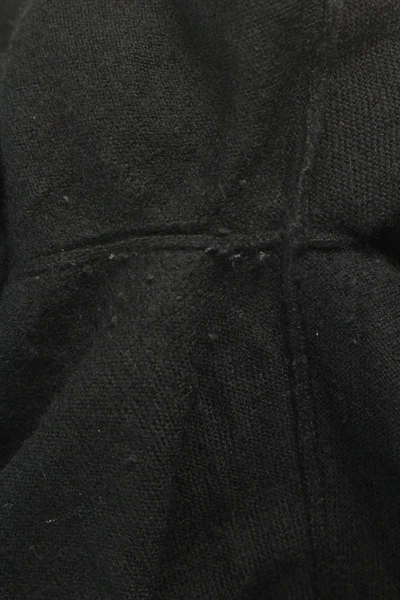 Chrome Hearts Cross Patch Leather Knit Sweater Size M