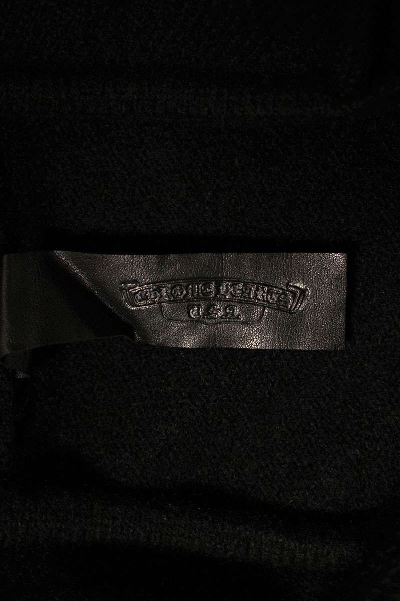 Chrome Hearts Cross Patch Cashmere Pullover Black Size M