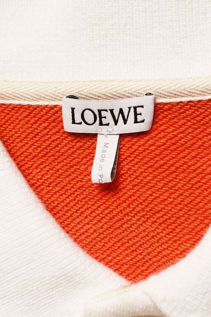 LOEWE Anagram Border Polo Knit Multi Size M