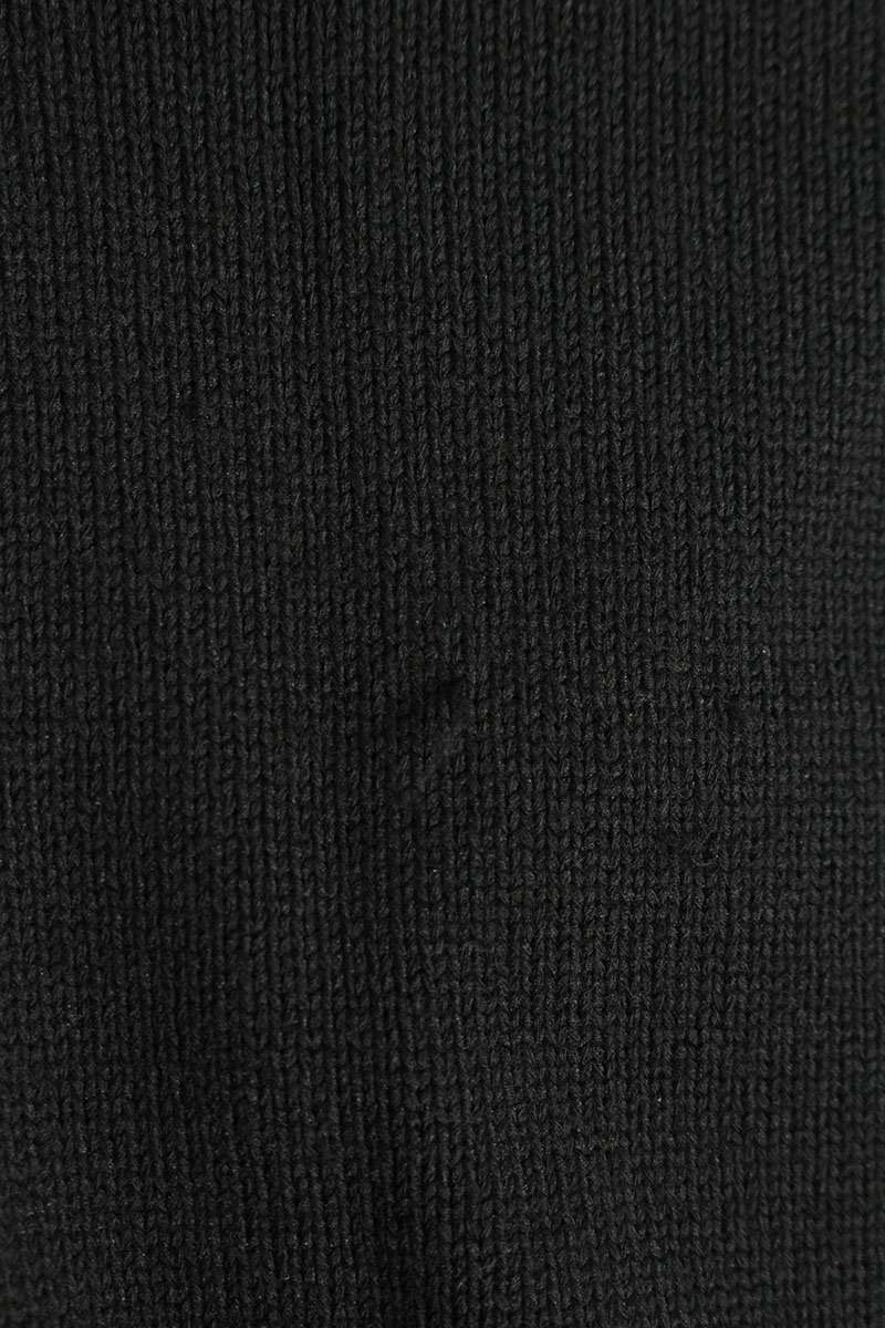 uniform experiment Plain Nordic Knit 25SS Black Size XL