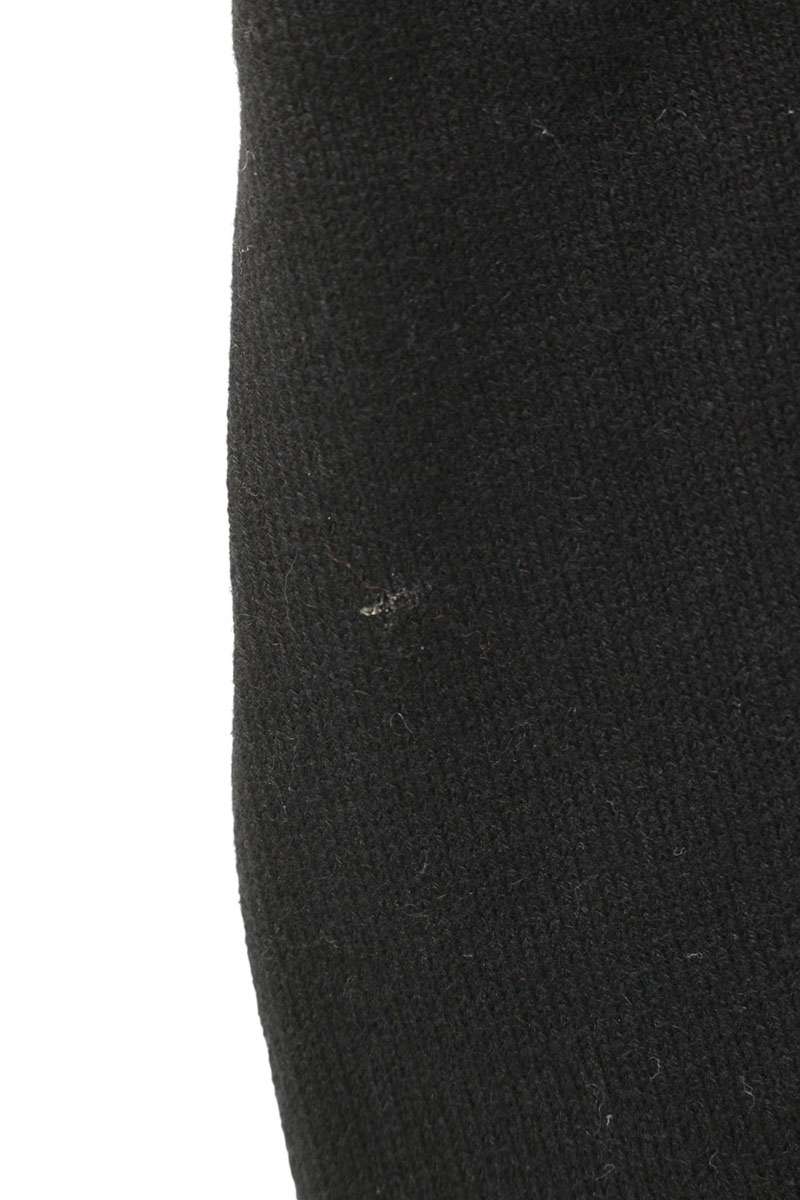 LOEWE Cashmere Blend Anagram Crewneck Knit Black Size XS