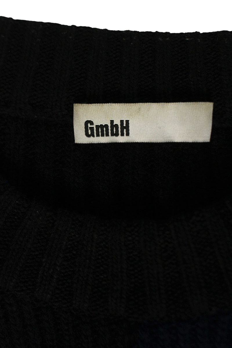 GMBH Wool Knitted Unisex Color Block Jumper Multi Size S