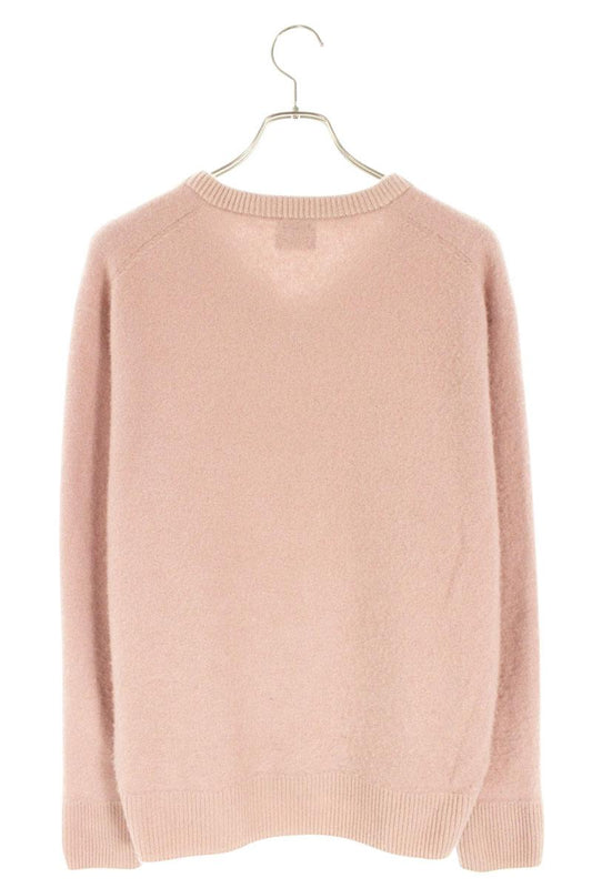 MAATEE & SONS Cashmere V-Neck Knit Sweater Pink Size 3