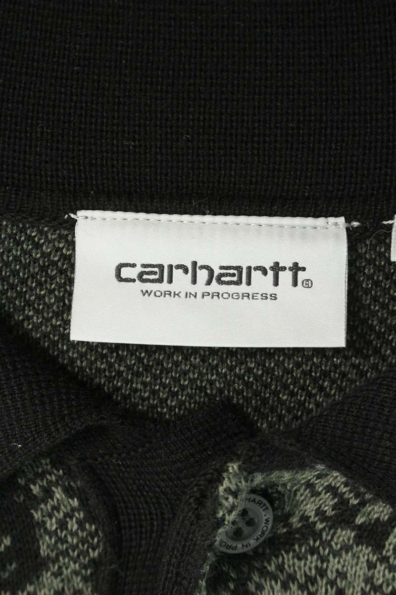 Carhartt Snake Print Polo Knit Black Size M