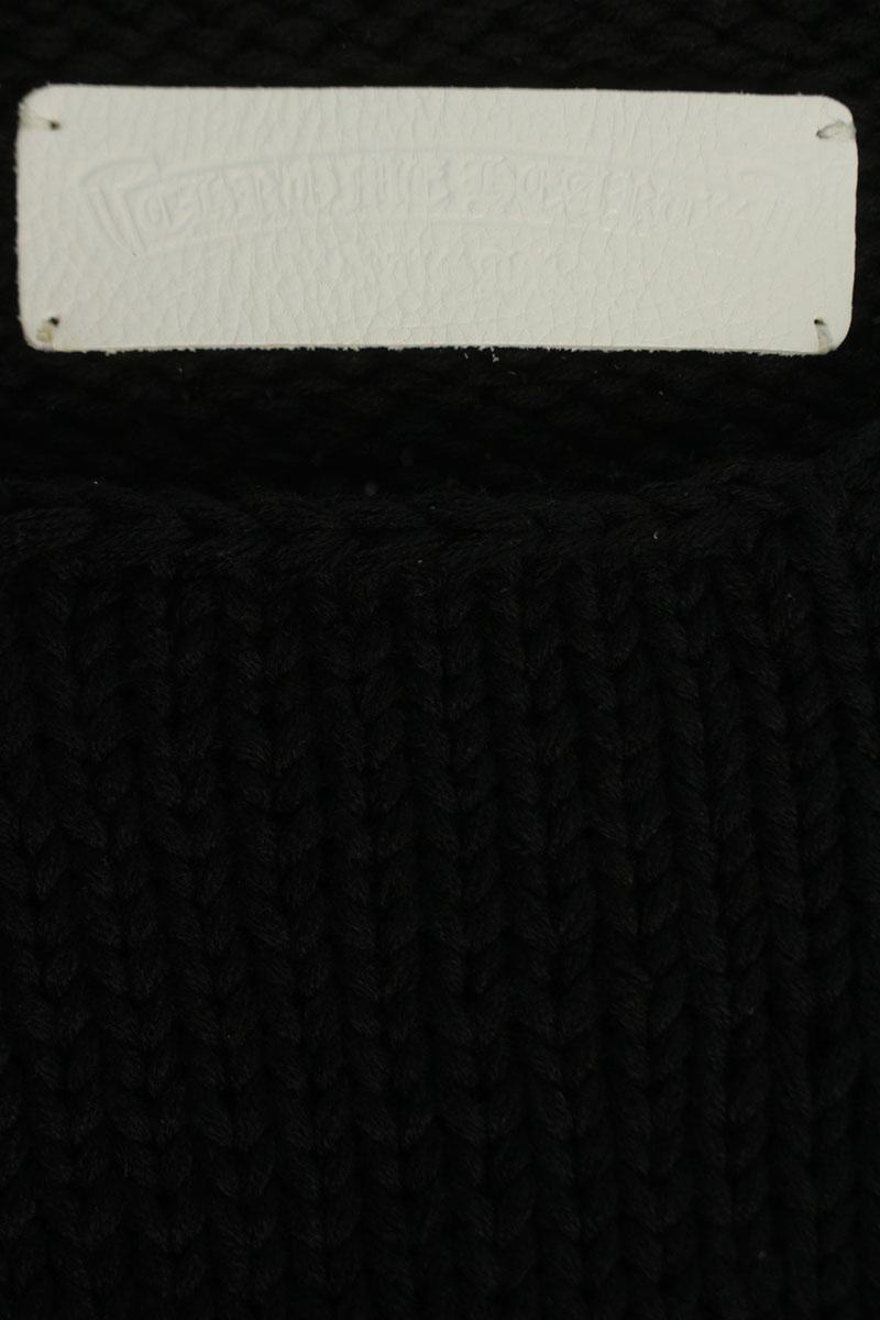Chrome Hearts Sleeve Cross Patch Cashmere Knit Size XXL