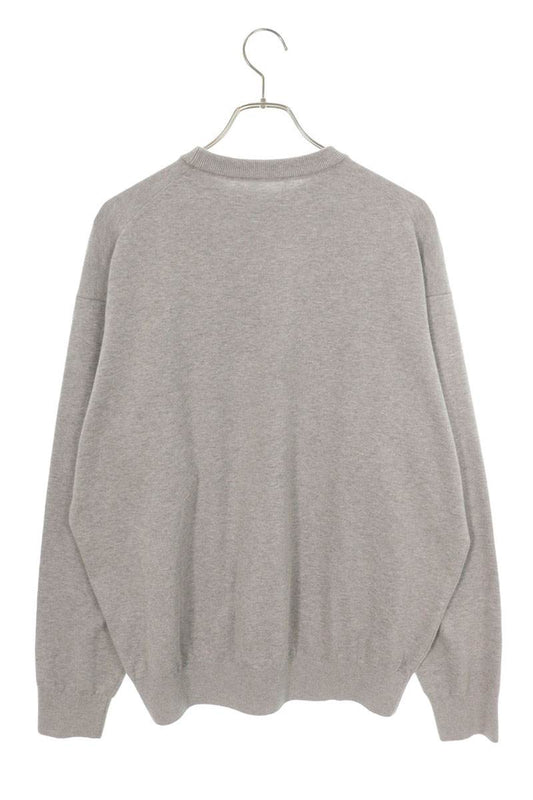 SOPHNET Patch Knit Gray Cotton Size L