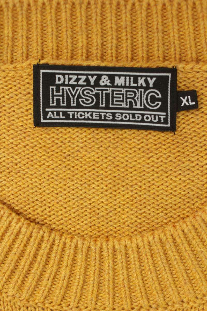 HYSTERIC GLAMOUR 26SS Daisy & Milky Knit Multi Wool Size XL