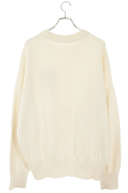 AMI Alexandre Mattiussi Heart A Embroidered Knit Size XL