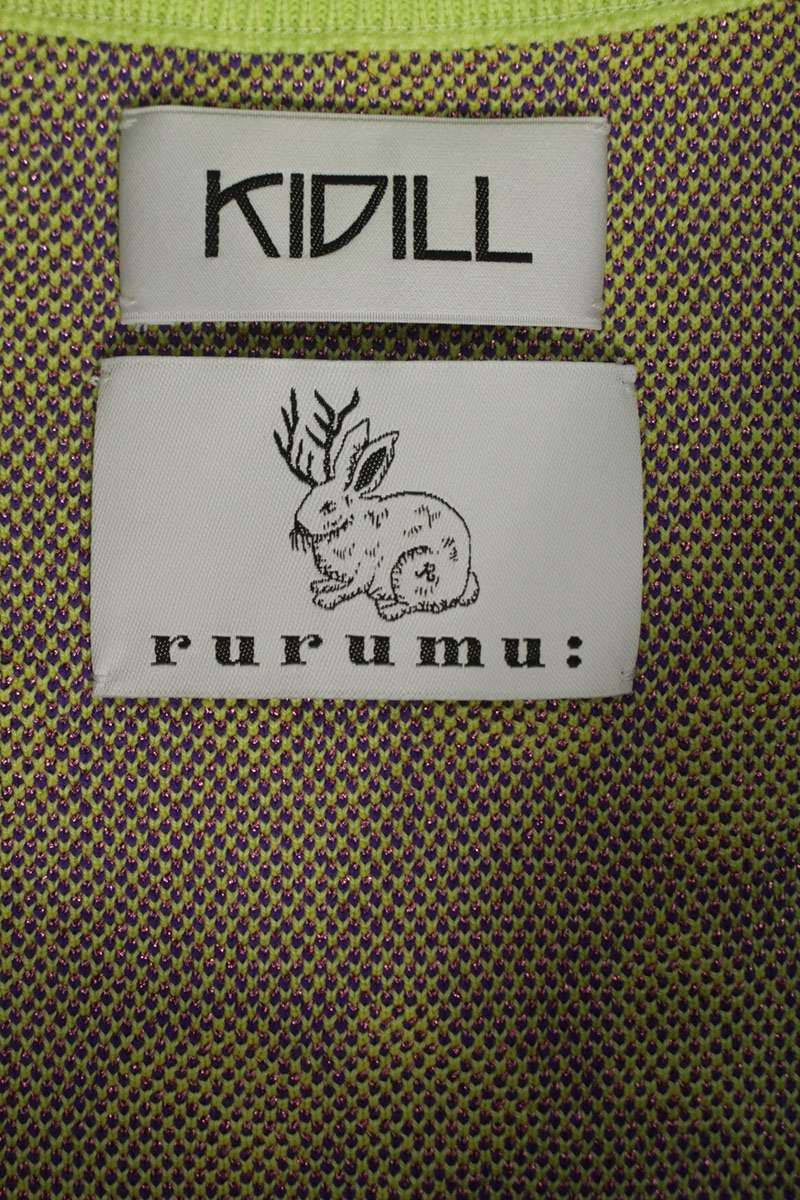 KIDILL 23SS x rurumu: All-Over Pattern Knit Multi Size L