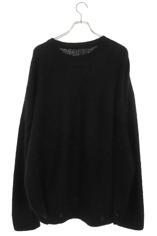 stein Oversized Mohair Blend Knit Black Size M
