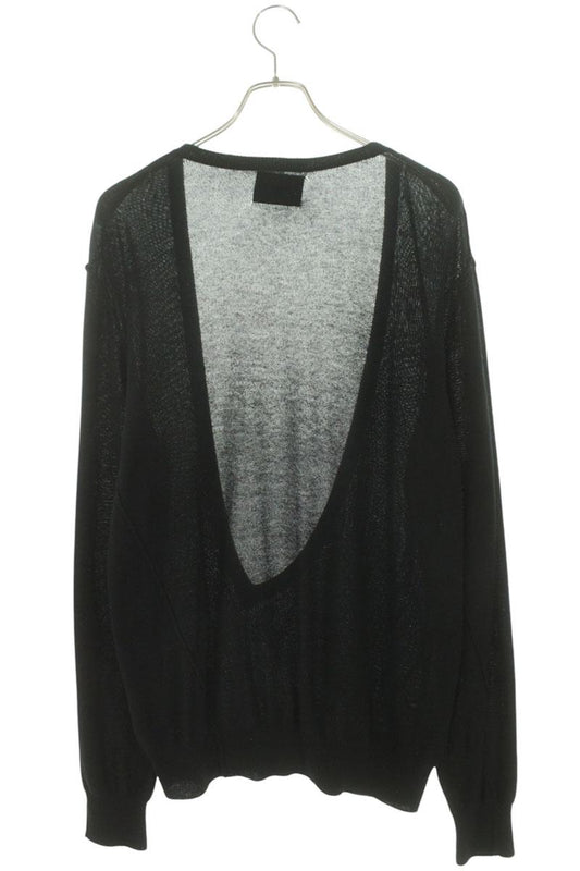 NUMBER(N)INE 04SS Dream Deep V-Neck Knit Black Size L