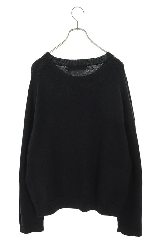 OUR LEGACY Wool Crewneck Knit Dark Gray Size XXL