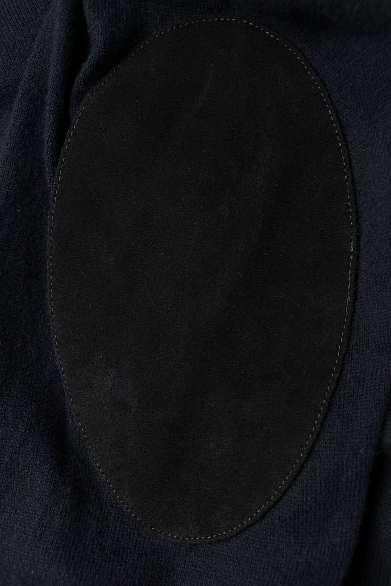 Maison Margiela 21SS Leather Elbow Patch Crewneck Size M