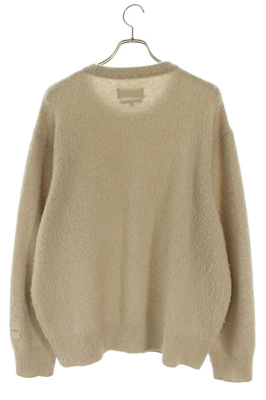 KITH x Stein Alpaca Wool Blend Knit Sweater Beige Size S