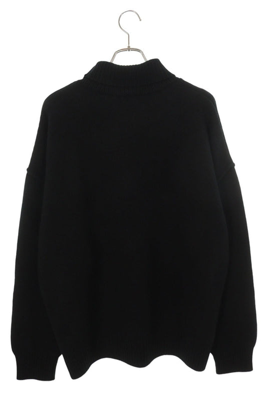 AMI Alexandre Mattiussi 26SS Heart Embroidered Knit Size XL