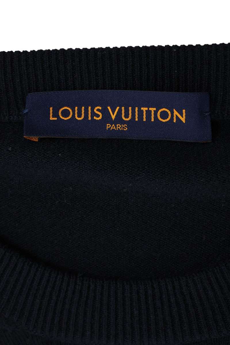 LOUISVUITTON 23SS Sleeve Monogram Knit Multi Size XL