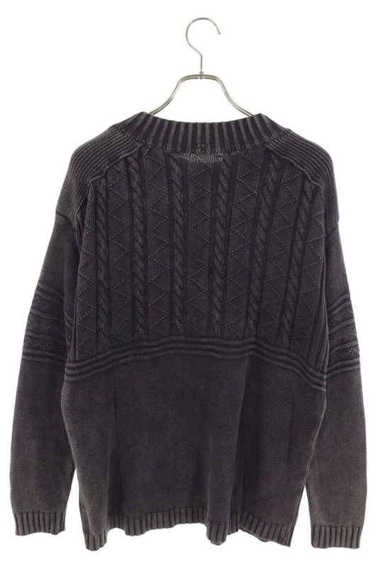 Porter Classic Garment-Dyed Cotton Knit Gray Size M