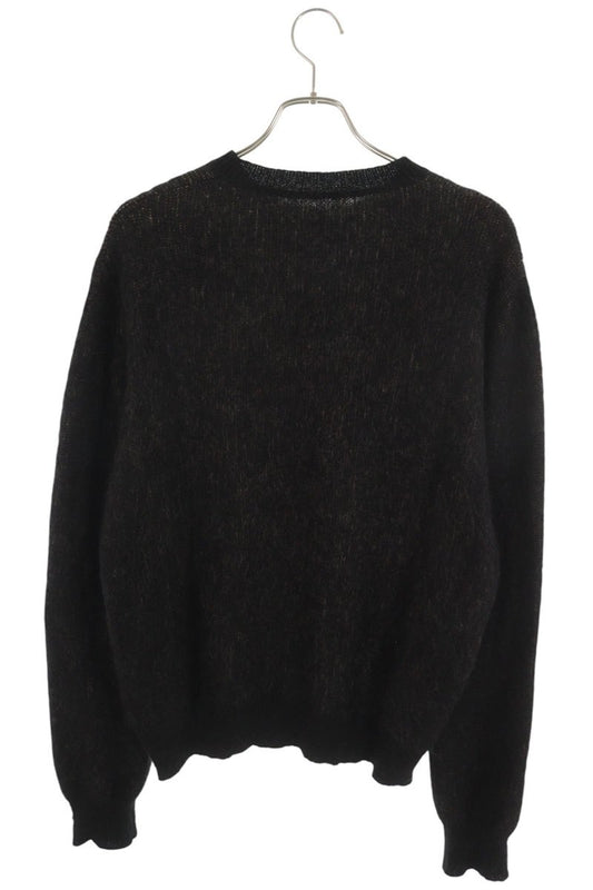 AMIRI Wolf Design Mohair Crewneck Sweater Size L