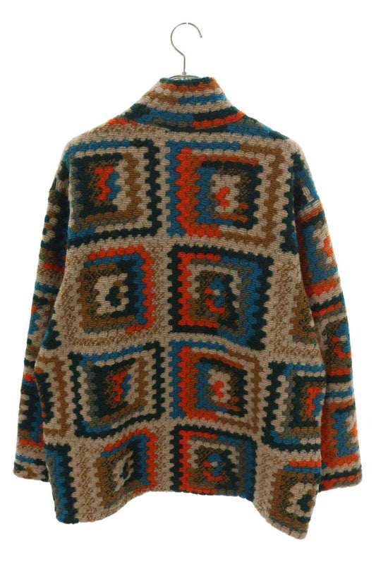 Engineered Garments Half-Zip Mock Neck Knit Multi Size M