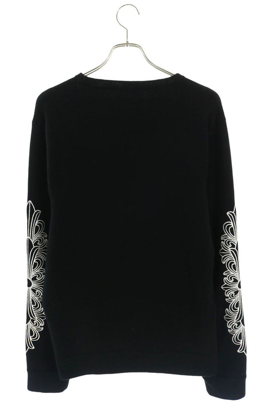 Chrome Hearts Life Sentence Floral Sweater Black Size L
