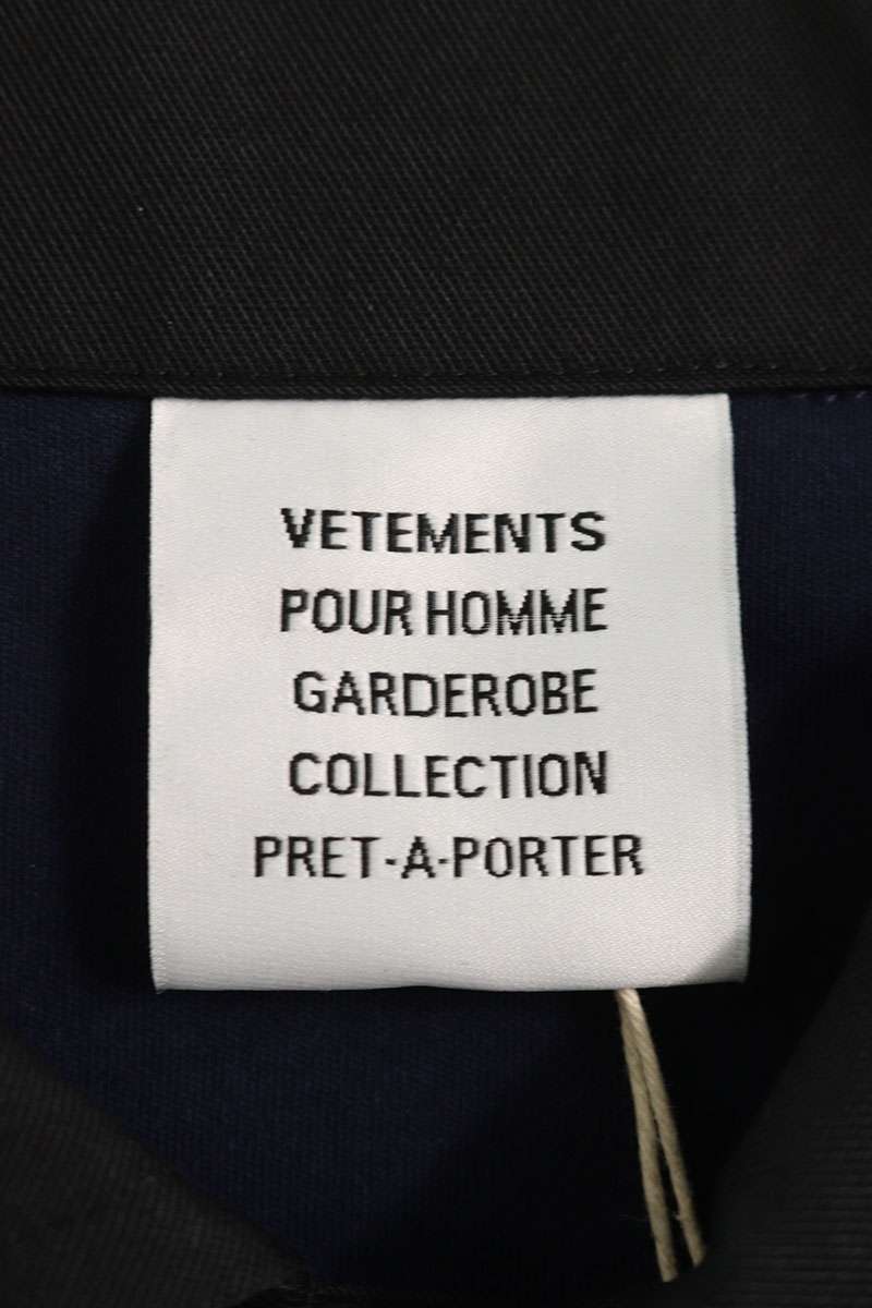 Vetements 26SS NERD FOOTBALL POLO Boarder Short Sleeve Shirt Size XS