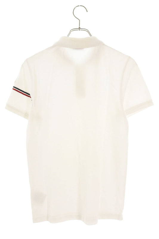 MONCLER Sleeve Logo Polo White Size XS