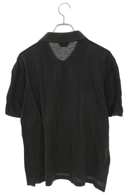 THOM BROWNE Pique Pocket Short Sleeve Polo Gray Size 4