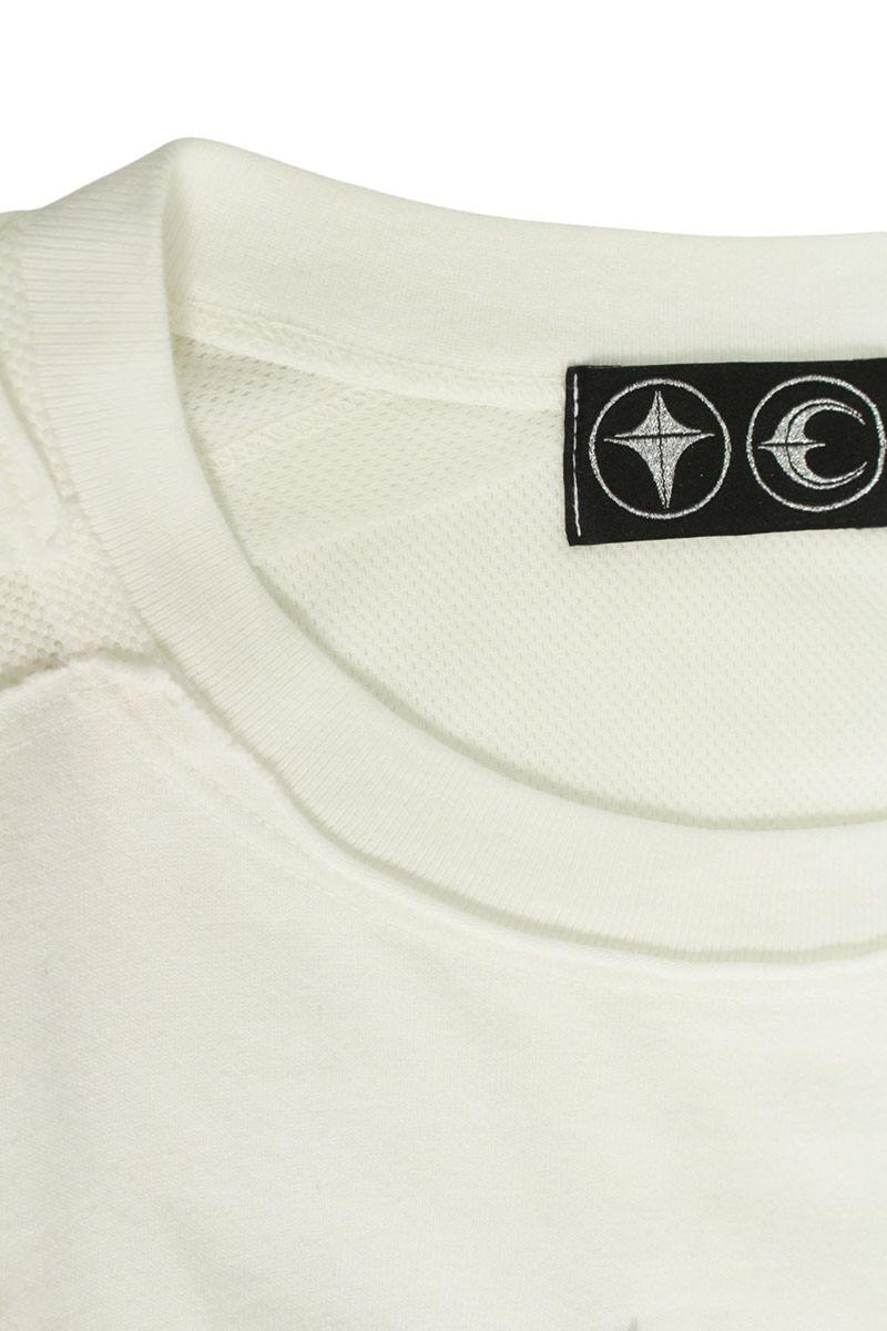 THUG CLUB 24SS Logo Thermal Panel Long Sleeve Top White Size L