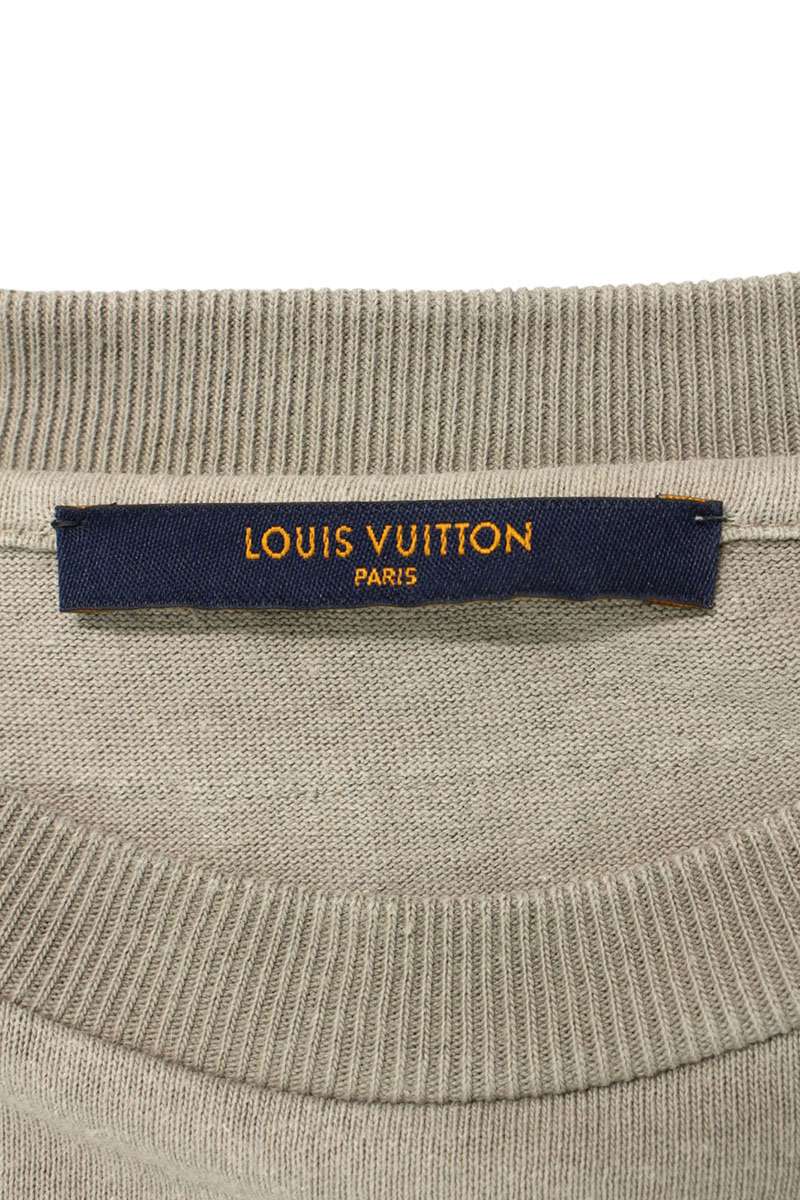 Louis Vuitton Long Sleeve T-Shirt Gray Size XS