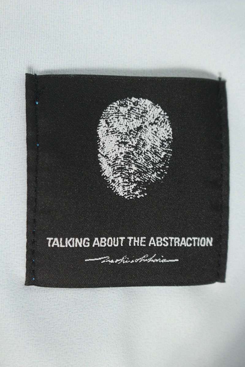 TALKING ABOUT THE ABSTRACTION Transfer Print Pullover Size L