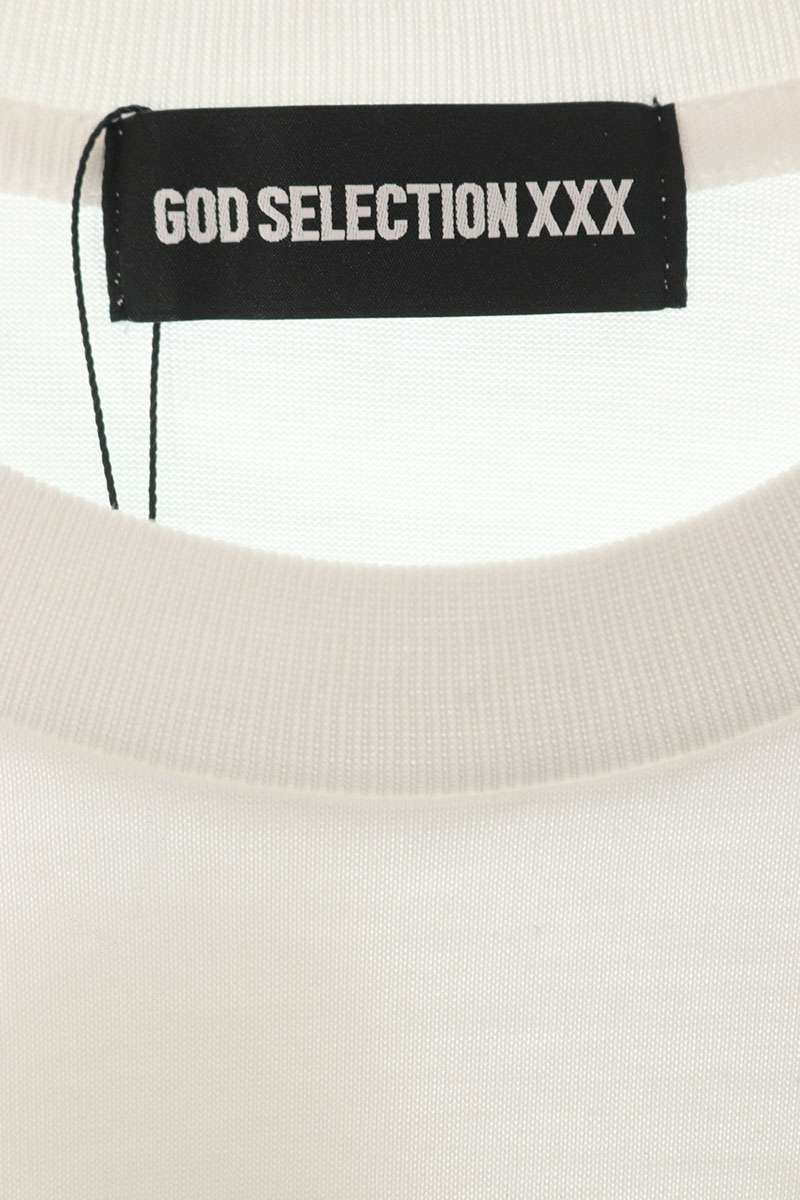 GOD SELECTION XXX Back Photo Print Long Sleeve Tee White Size M