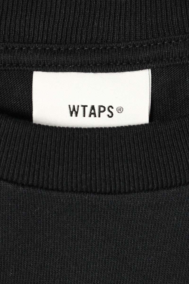 Wtaps Front Print Long Sleeve T-Shirt Black Size L